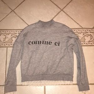 Graphic pullover
